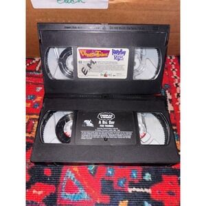 VeggieTales LarryBoy Rumor Weed & Thomas Friends A Big Day for Thomas VHS Lot